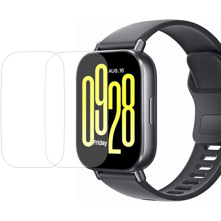 Комплект захисних плівок Deexe Clear Film для Xiaomi Redmi Watch 5 Active: фото 1 з 6