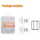 Комплект захисних плівок ENKAY Protector Film для Samsung Galaxy Fit 3 - Black (349026B). Фото 6 з 6