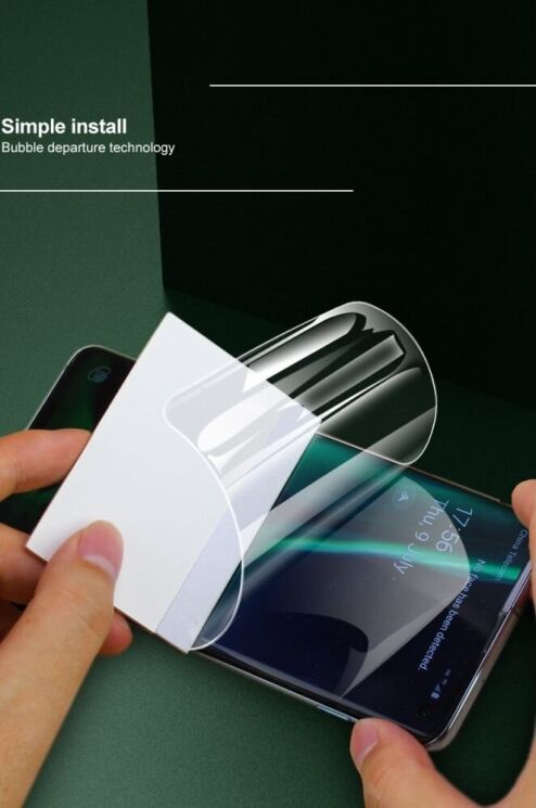 Комплект защитных пленок IMAK Full Coverage Hydrogel Film для Nothing CMF Phone 1: фото 11 из 15