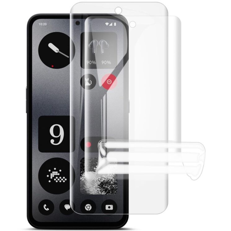 Комплект защитных пленок IMAK Full Coverage Hydrogel Film для Nothing CMF Phone 1: фото 1 из 15