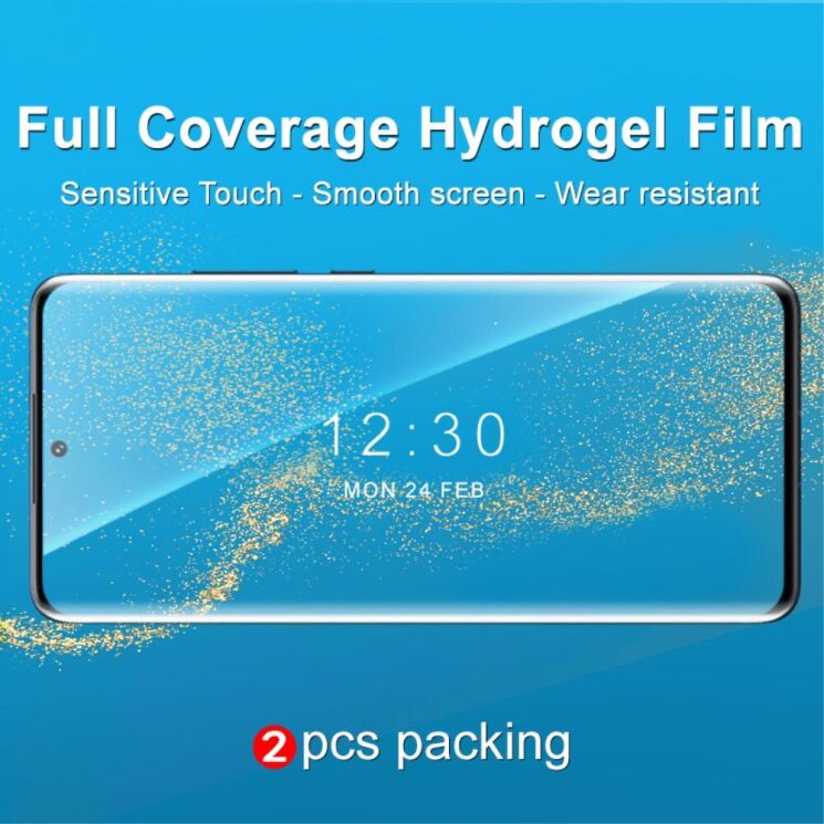 Комплект защитных пленок IMAK Full Coverage Hydrogel Film для Xiaomi 12 / 12X: фото 6 из 14
