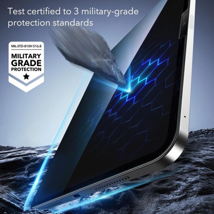 Комплект защитных стекол ESR Armorite Screen Protector для Apple iPad Air 13 M3/M2 (2025/2024): фото 4 из 9