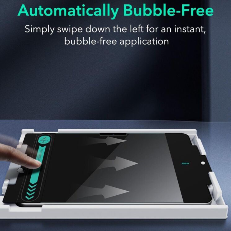 Комплект защитных стекол ESR Armorite Screen Protector для Apple iPad Air 13 M3/M2 (2025/2024): фото 9 из 9