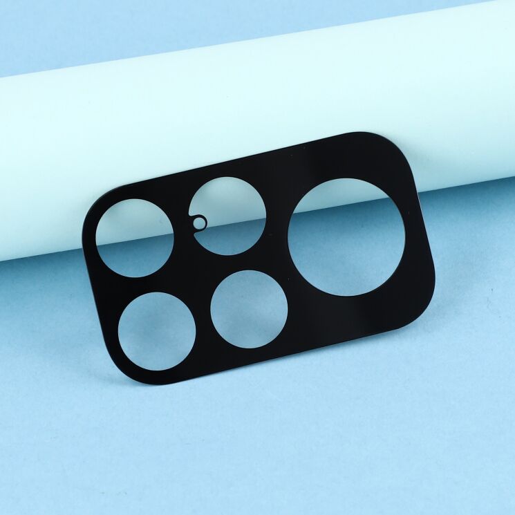Комплект захисного скла на задню камеру Deexe Black Lens Protector для Xiaomi Poco F9 Ultra - Black: фото 4 з 6