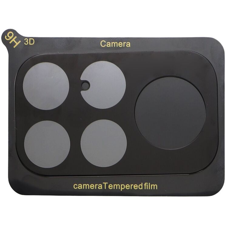 Комплект захисного скла на задню камеру Deexe Black Lens Protector для Xiaomi Poco F9 Ultra - Black: фото 3 з 6