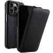 Кожаный чехол MELKCO Jacka Type для Apple iPhone 14 Pro - Black (306634B)
