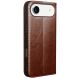 Шкіряний чохол QIALINO Classic Case для Apple iPhone 17 Air - Brown (387122Z). Фото 5 з 13