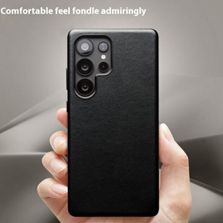 Защитный чехол QIALINO Classic Cover (with MagSafe Support) для Samsung Galaxy S25 Ultra (S938) - Black: фото 7 из 8