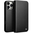 Кожаный чехол QIALINO Wallet Case для Apple iPhone 16 Pro - Black (360542B)
