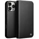 Кожаный чехол QIALINO Wallet Case для Apple iPhone 16 Pro - Black (360542B). Фото 1 из 8