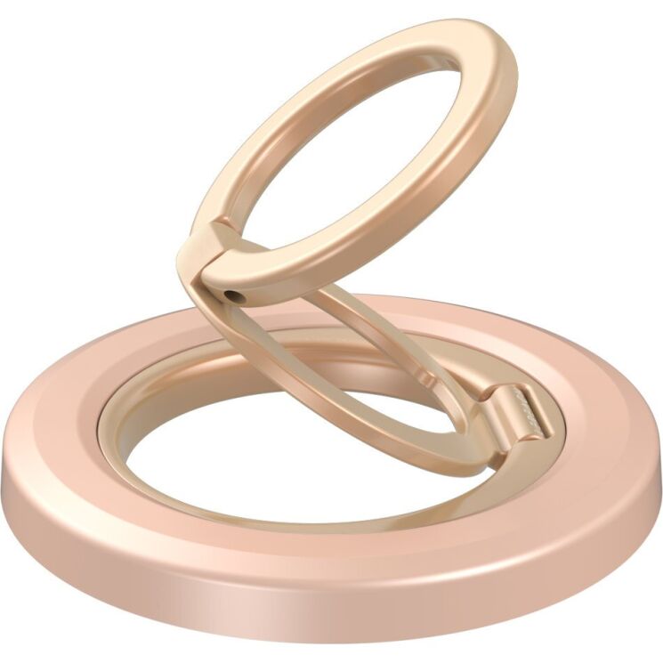 Магнітне кільце-тримач LEREACH Triple Ring - Pink: фото 1 з 14