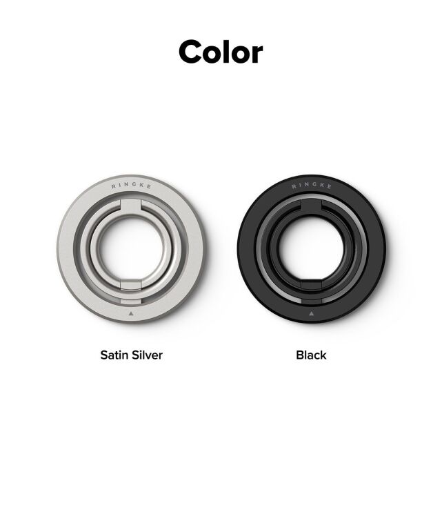 Магнитное кольцо-держатель Ringke Dual Magnetic Smart Ring (8800328816848) - Black: фото 13 из 18