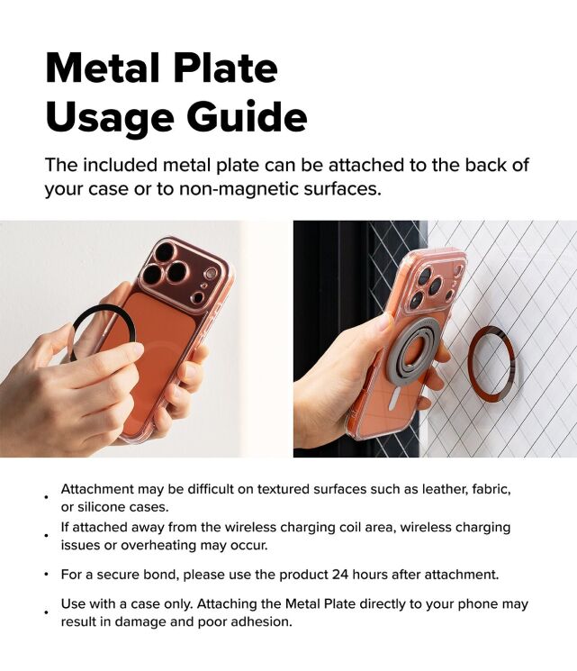 Магнитное кольцо-держатель Ringke Dual Magnetic Smart Ring (8800328816848) - Black: фото 12 из 18