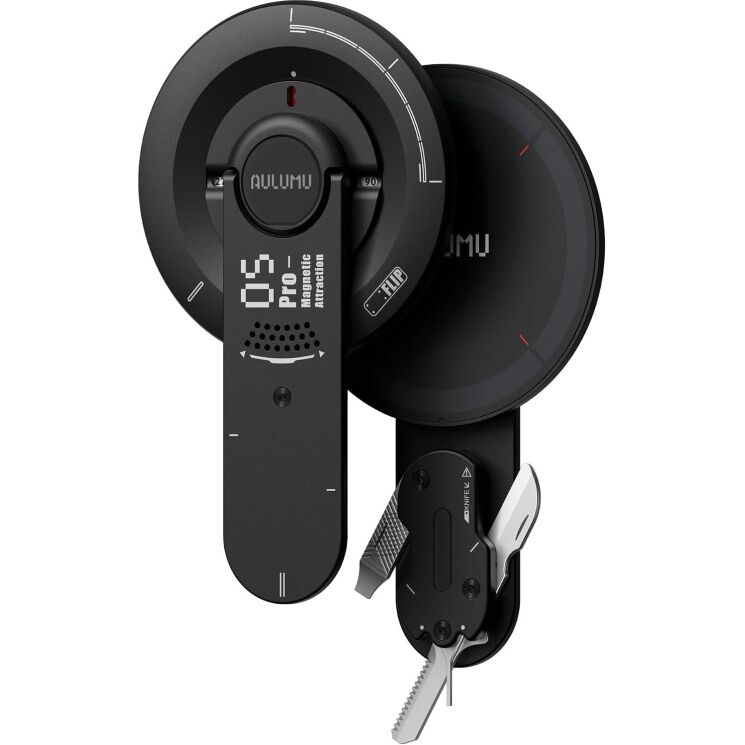 Магнитный держатель AULUMU G05 Pro Multi-Function Mag Kickstand - Black (982622B) Магнитный держатель AULUMU G05 Pro Multi-Function Mag Kickstand - Black: фото 1 из 9