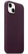 Оригинальный чехол Leather Case with MagSafe для Apple iPhone 13 (MM143ZE/A) - Dark Cherry (279895R). Фото 2 из 5