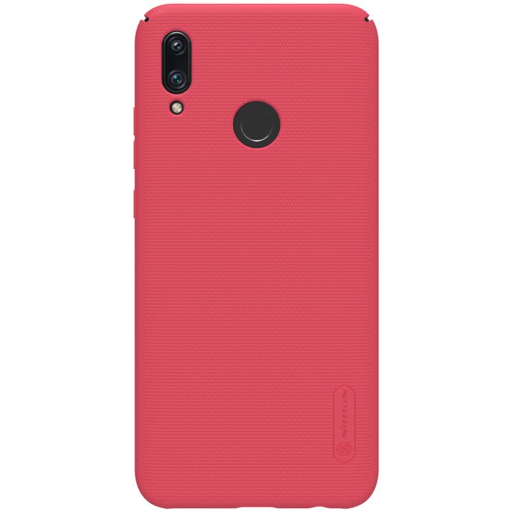 Пластиковый чехол NILLKIN Frosted Shield для Huawei P Smart (2019) - Red: фото 1 из 17