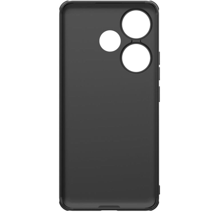 Пластиковый чехол NILLKIN Frosted Shield Pro для Xiaomi Poco F6 - Black: фото 5 из 18
