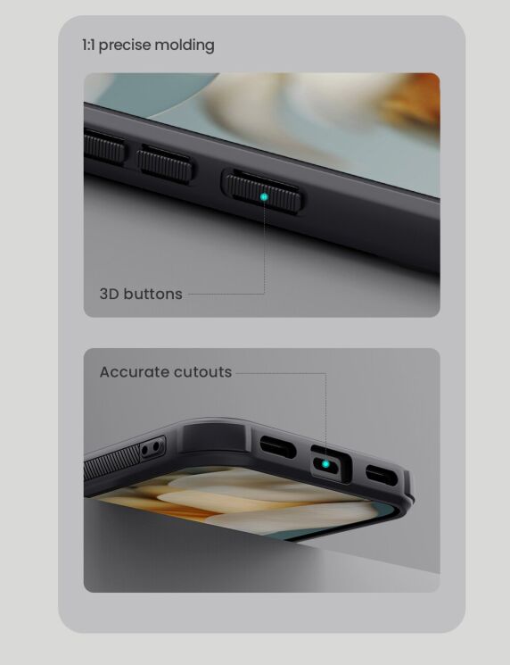 Пластиковий чохол NILLKIN Frosted Shield Pro Magnetic для Google Pixel 10 / 10 Pro - Black: фото 17 з 19