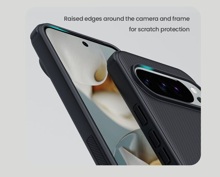 Пластиковий чохол NILLKIN Frosted Shield Pro Magnetic для Google Pixel 10 / 10 Pro - Black: фото 12 з 19
