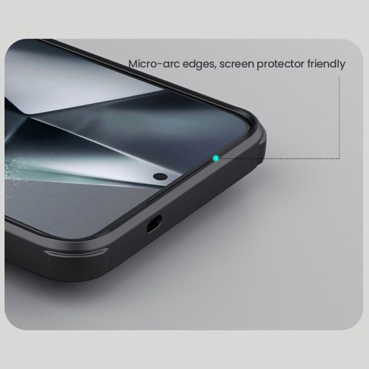 Пластиковий чохол NILLKIN Frosted Shield Pro Magnetic для Samsung Galaxy S25 Plus (S936) - Black: фото 16 з 18