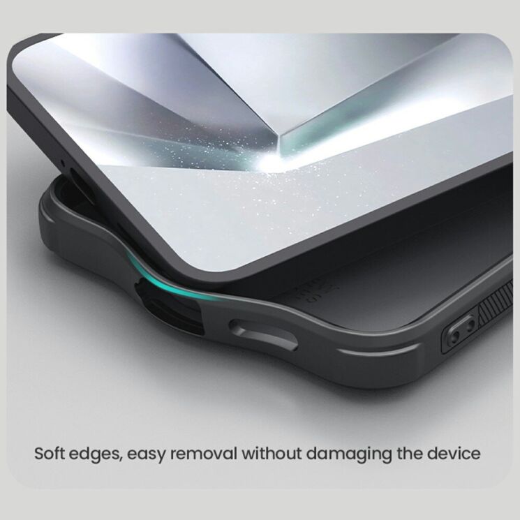 Пластиковий чохол NILLKIN Frosted Shield Pro Magnetic для Samsung Galaxy S25 Plus (S936) - Black: фото 10 з 18