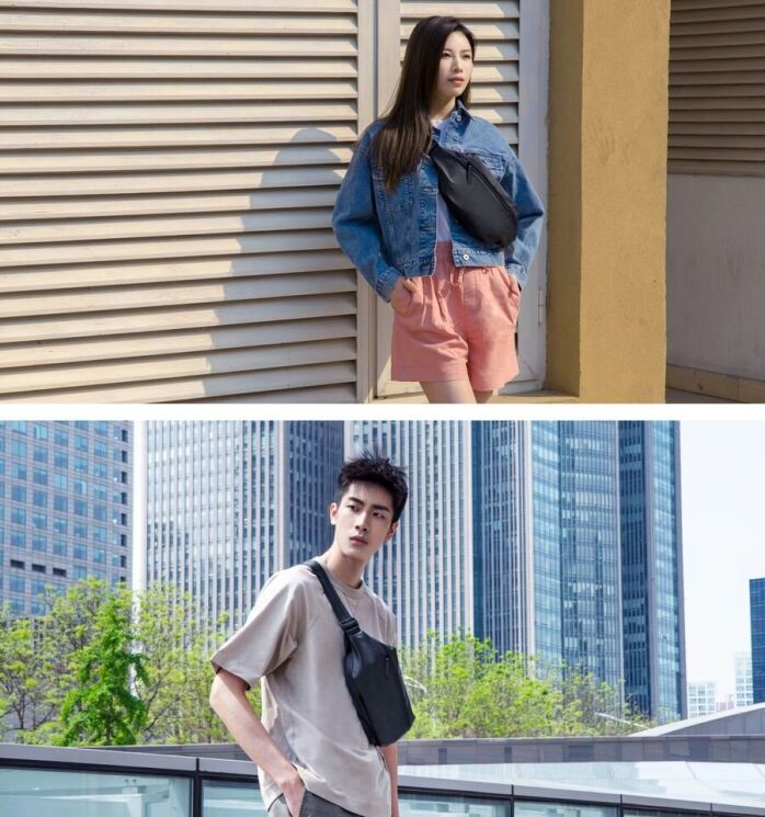 Поясная сумка Xiaomi Sports Fanny Pack - Black: фото 10 из 11