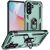 Противоударный чехол с подставкой Deexe Armor Case для Samsung Galaxy A37 (A376) - Blackish Green: фото 1 из 7