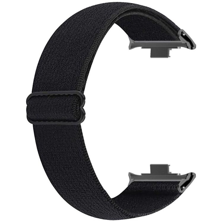 Ремешок Deexe Braided Strap для Xiaomi Redmi Watch 4 / Mi Smart Band 8 Pro / Band 9 Pro - Black: фото 2 из 2