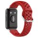 Ремешок Deexe Dot Style для Huawei Watch Fit - Red (258711R). Фото 3 из 5
