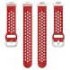Ремешок Deexe Dot Style для Huawei Watch Fit - Red (258711R). Фото 5 из 5