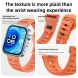 Ремінець Deexe Dot Texture для Huawei Watch Fit 3 / Fit 4 / Fit 4 Pro - Orange (357127O). Фото 5 з 6