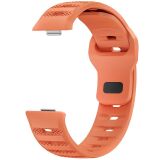 Ремінець Deexe Dot Texture для Huawei Watch Fit 3 / Fit 4 / Fit 4 Pro - Orange: фото 1 з 6