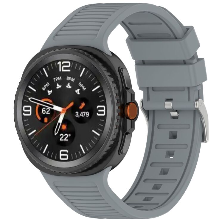 Ремінець Deexe Durable Strap для Samsung Galaxy Watch 8 (40/44mm) / 8 Classic - Grey: фото 2 з 6