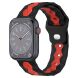 Ремешок Deexe Flex Series для Apple Watch 42 (Series 10) / 41 / 40 / SE 40 / 38 - Black / Red (303614BR). Фото 4 из 6