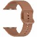 Ремешок Deexe Galaxy Strap для Apple Watch 46 / 45 / 44 / SE 44 / 42 (Series 1-3) / Ultra / Ultra 2 - Brown (364504Z). Фото 3 из 7