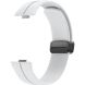 Ремешок Deexe Magnetic Braselet для Huawei Watch Fit 3 - White (357108W). Фото 3 из 5