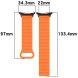Ремінець Deexe Magnetic Strap для Samsung Galaxy Watch Ultra (47mm) - Grey / Orange (358015HO). Фото 6 з 7