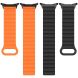 Ремінець Deexe Magnetic Strap для Samsung Galaxy Watch Ultra (47mm) - Grey / Orange (358015HO). Фото 5 з 7