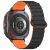 Ремінець Deexe Magnetic Strap для Samsung Galaxy Watch Ultra (47mm) - Black / Orange: фото 1 з 7