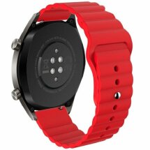Ремінець Deexe Silicone Strap для годинників з шириною кріплення 22мм - Red: фото 1 з 7