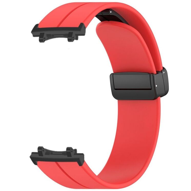 Ремінець Deexe Soft Line для Xiaomi Amazfit T-ReX 3 - Red: фото 2 з 3