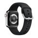Ремінець Deexe Soft Silicone для Apple Watch 42 (Series 10/11) / 41 / 40 / SE 40 / 38 - Black (251839B). Фото 3 з 7