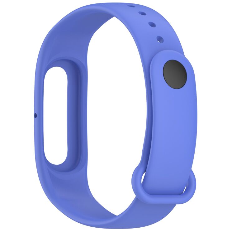 Ремінець Deexe Soft Silicone для Google Fitbit Air - Lavender Purple: фото 3 з 8