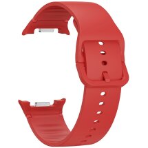 Ремінець Deexe Soft Silicone для Samsung Galaxy Watch 8 (40/44mm) / 8 Classic - Red: фото 1 з 6