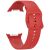 Ремешок Deexe Soft Silicone для Samsung Galaxy Watch 8 (40/44mm) / 8 Classic - Red: фото 1 из 6