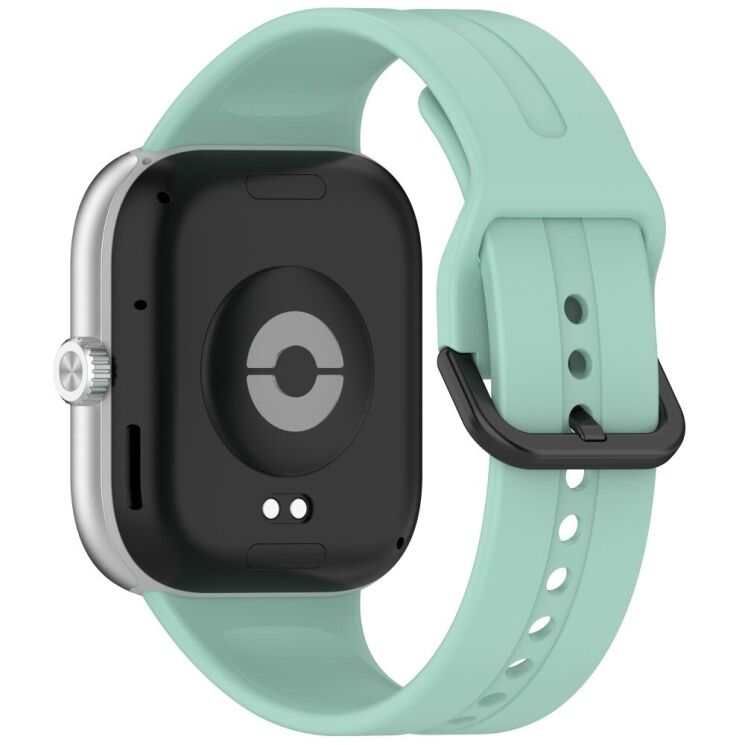 Ремешок Deexe Soft Silicone для Xiaomi Redmi Watch 4 / 5 / Mi Smart Band 8 Pro / Band 9 Pro - Teal: фото 1 из 9