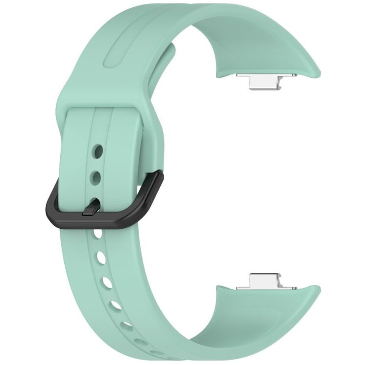 Ремешок Deexe Soft Silicone для Xiaomi Redmi Watch 4 / 5 / Mi Smart Band 8 Pro / Band 9 Pro - Teal: фото 2 из 9
