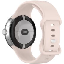 Ремешок Deexe Soft Touch для Google Pixel Watch / Watch 2 / Watch 3 (41mm) - Pink: фото 1 из 4