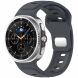 Ремінець Deexe Sport Band для Samsung Galaxy Watch 8 (40/44mm) / 8 Classic - Grey (384139H). Фото 2 з 6