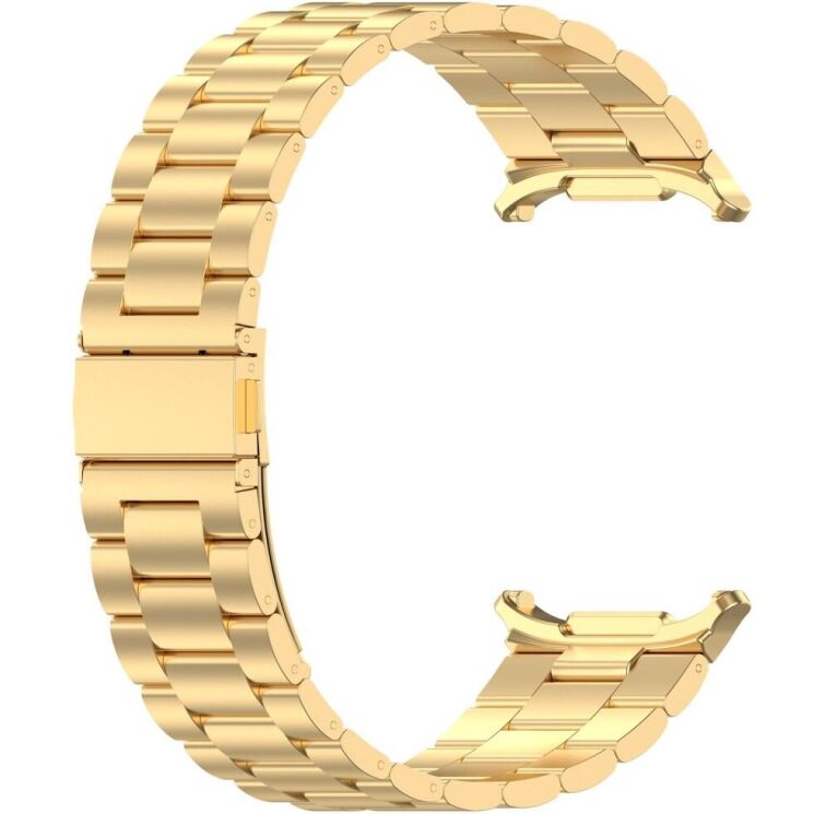 Ремешок Deexe Stainless Steel для Samsung Galaxy Watch Ultra (47mm) - Gold: фото 2 из 9